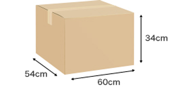 大サイズ：幅54cm × 奥行き60cm × 高さ34cm