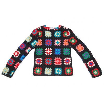 コムデギャルソンCOMME des GARCONS アクリルクロシェニットセーター