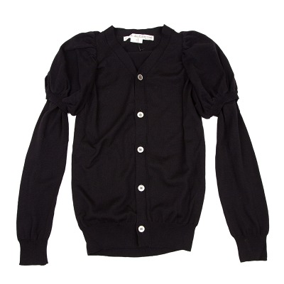 コムデギャルソンCOMME des GARCONS パフスリーブレイヤーニットカーディガン