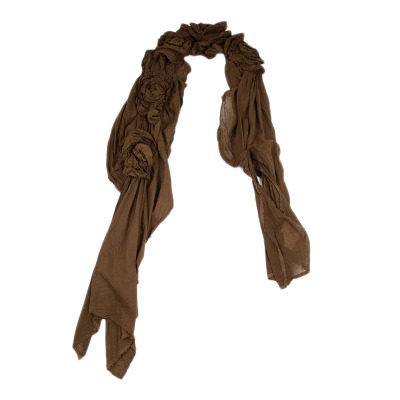 COMME des GARCONS ギャザーコサージュストール