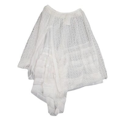 COMME des GARCONS レースレイヤーシフォンスカート
