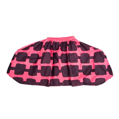 COMME des GARCONS 不織布パッチデザイン変形スカート