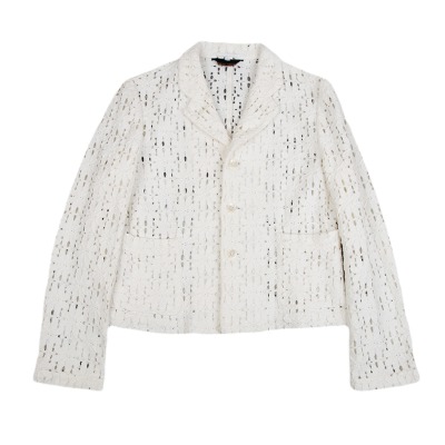 COMME des GARCONS フラワーレースジャケット