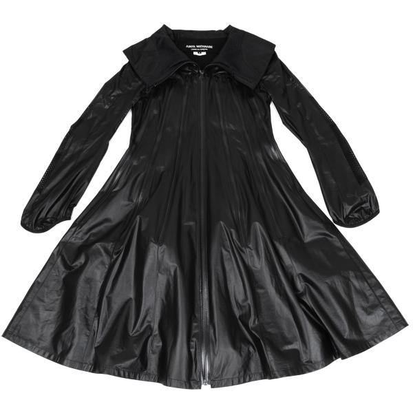 JUNYA WATANABE COMME des GARCONS PUMA素材止水ジップメッシュ切替コート