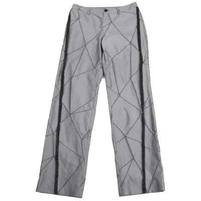 ISSEY MIYAKE A-POC INSIDE プリーツ立体サイドラインパンツ