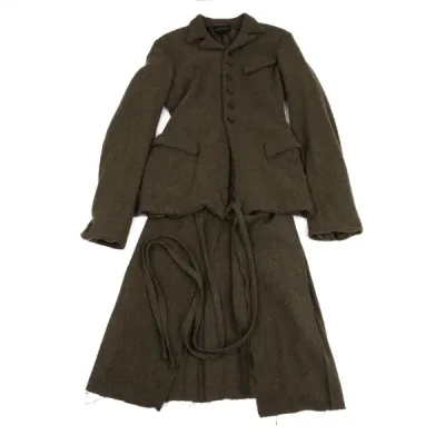 COMME des GARCONS 初期縮絨裾セットアップ