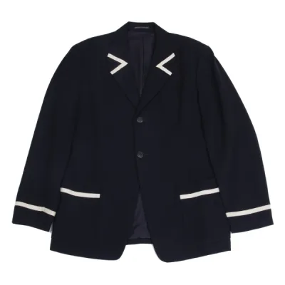 Yohji Yamamoto POUR HOMME テーピングウールジャケット