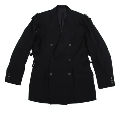 Jean Paul GAULTIER HOMME リボン着脱デザインウールジャケット