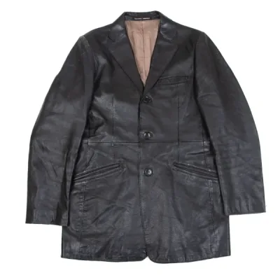 Jean Paul GAULTIER HOMME objet シープレザージャケット