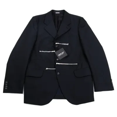 COMME des GARCONS HOMME DEUX フロントジップディティールジャケット