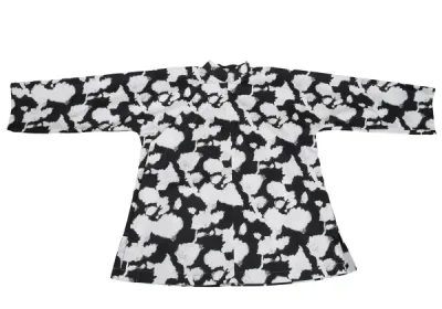 COMME des GARCONS COMME des GARCONS 総柄プリントスナップボタンチャイナジャケット