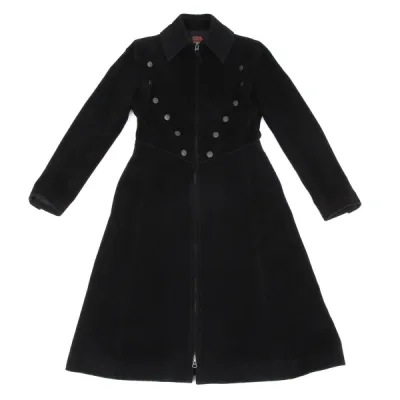 Jean Paul GAULTIER アンゴラウールメルトンボタンデザインジップコート