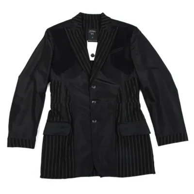 Jean Paul GAULTIER HOMME ストライプインサイドアウトジャケット
