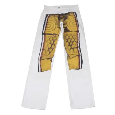 GAULTIER JEAN'S トロンプルイユコットンストレッチパンツ