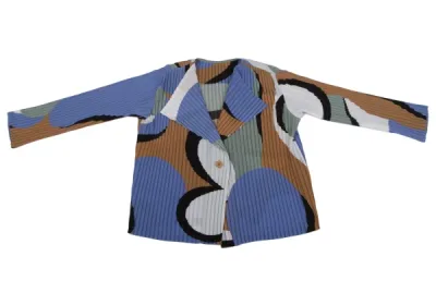 ISSEY MIYAKE ジオメトリックプリントプリーツ1Bジャケット