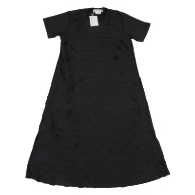 COMME des GARCONS ポリスケイルパッチ半袖ワンピース