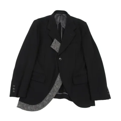 COMME des GARCONS HOMME PLUS フェルトウールペーストデザイン１Bジャケット