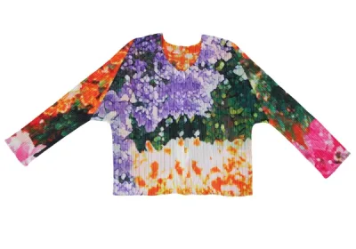 PLEATS PLEASE カラフルグラフィックプリントセットアップ