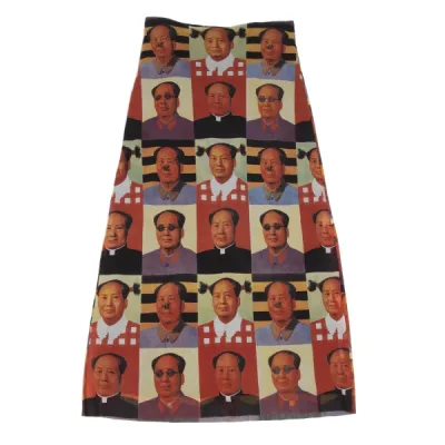 VIVIENNETAM 毛沢東パロディパワーネットスカート
