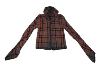 COMME des GARCONS 縮絨チェック切替セットアップ