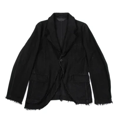 COMME des GARCONS HOMME PLUS 染め裁ち切り1Bジャケット