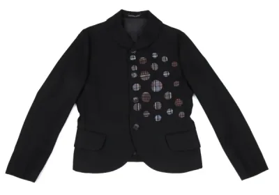 Yohji Yamamoto NOIR ドットチェックウールセットアップ