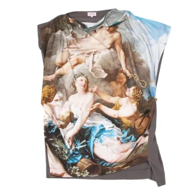 Vivienne Westwood Red Label フランソワ・ブーシェ天使絵画プリント変形カットソー