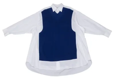 Maison Martin Margiela 1 ニットドッキングシャツワンピース