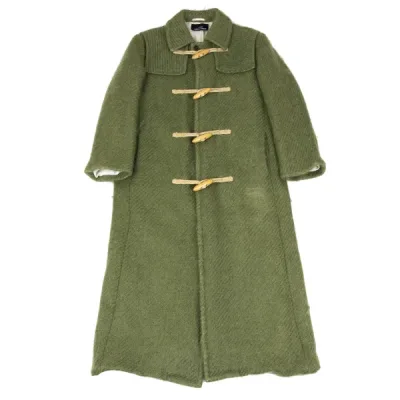 tricot COMME des GARCONS ウール混ヨーク切替ダッフルコート